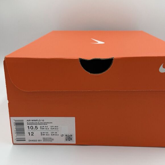 Nike Air Winflo 10 Men\'s Running Shoes Black AnthraciteDV4022-001 Size 10.5 NEW main image 10